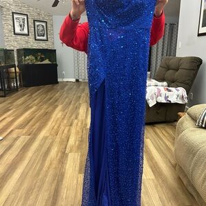 Sparkling Blue Gown